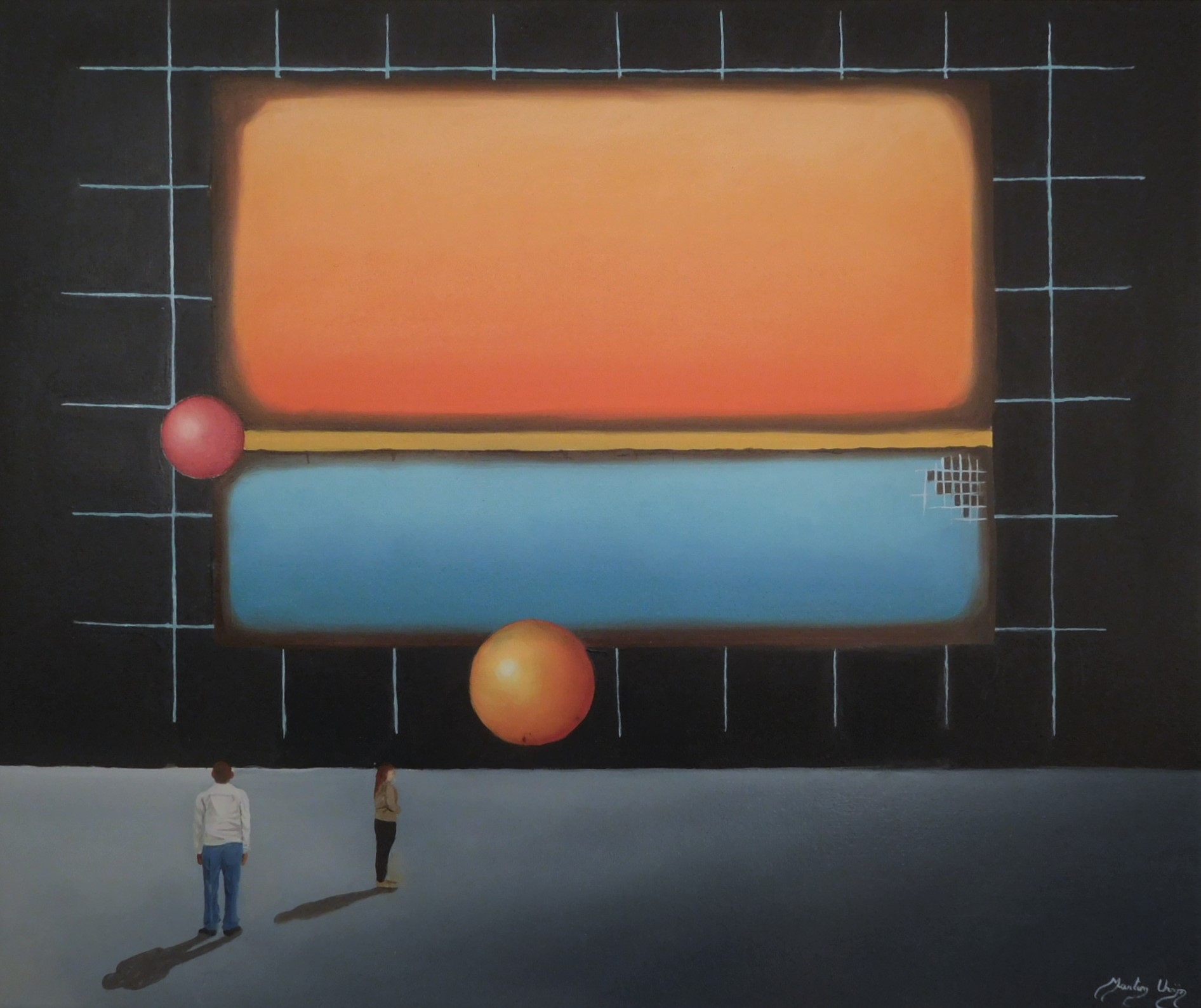 Spectators of the Invisible Truth